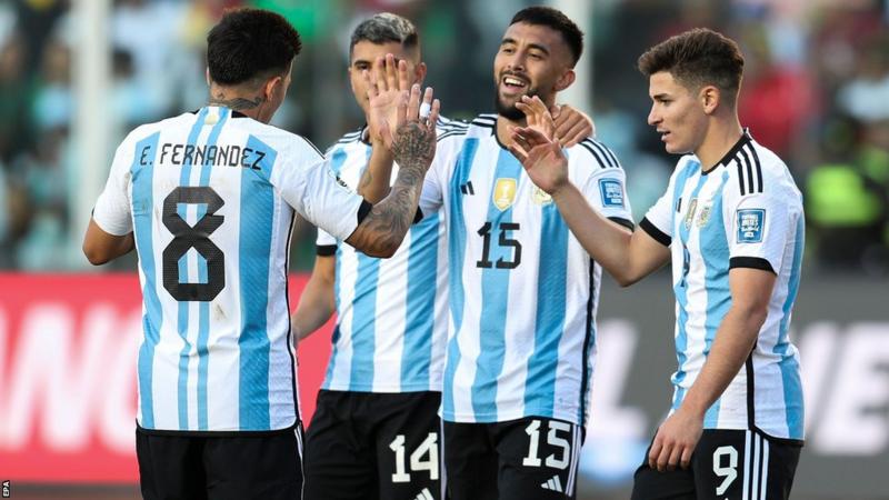 World Cup Qualifying: Argentina Beat Bolivia Without Messi As Brazil Win Late On Against Peru<span class="wtr-time-wrap after-title"><span class="wtr-time-number">2</span> min read</span>