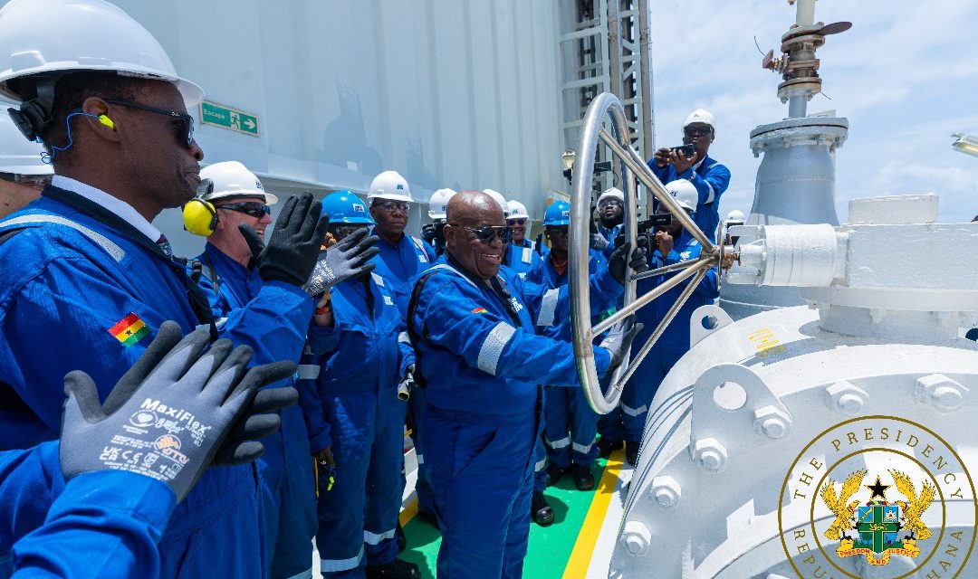 President Akufo-Addo Commissions First Oil From Jubilee South East Oil Field Project<span class="wtr-time-wrap after-title"><span class="wtr-time-number">4</span> min read</span>