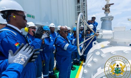 President Akufo-Addo Commissions First Oil From Jubilee South East Oil Field Project