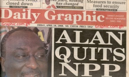 Is Alan Kyerematen Going To Quit NPP Again Because Delegates Are Not Supporting His Presidential Bid Or…?