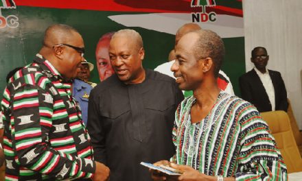NDC Swears In New National Executives, Charges Them To Help Win Power