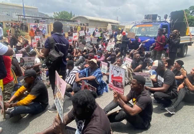 Police Prevent Protesters From Marching To Jubilee House<span class="wtr-time-wrap after-title"><span class="wtr-time-number">1</span> min read</span>