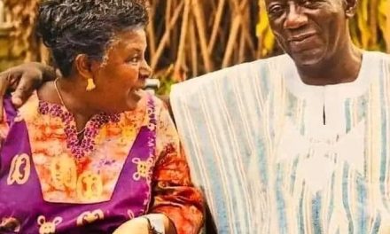 Sad News Just In: Former President Kufuor Loses Wife, Theresa Kufuor
