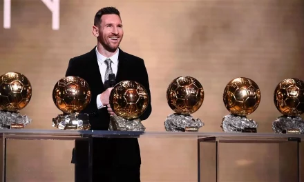 Lionel Messi Wins His 8th Ballon d’Or Award