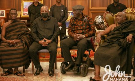 Mahama Mourns With Kufuor Over Wife’s Death