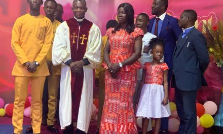 Akwasi Adu-Gyamfi Robed As Reverend Minister By Ghana Baptist Church.