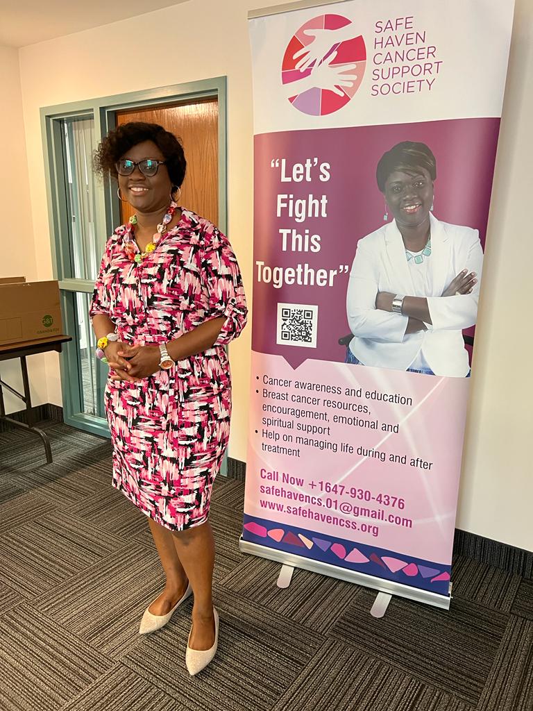 Mrs Janet Brakohiapa, Founder of Safe Haven Cancer Support Centre