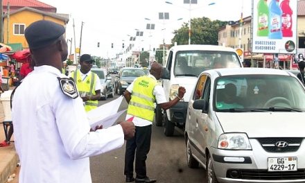 Road Traffic Offenders To Pay Ghc240 Spot Fine