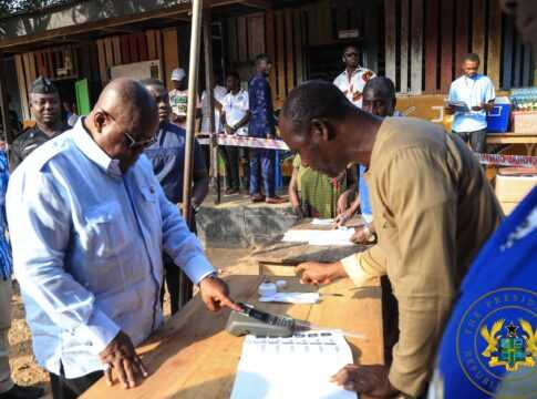 I Can’t Decide Outcome Of The Election – Akufo-Addo Speaks After Voting In NPP Super Delegates Congress<span class="wtr-time-wrap after-title"><span class="wtr-time-number">1</span> min read</span>