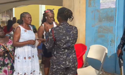 Police Prevent NPP Delegates From Entering Voting Booths With Phones