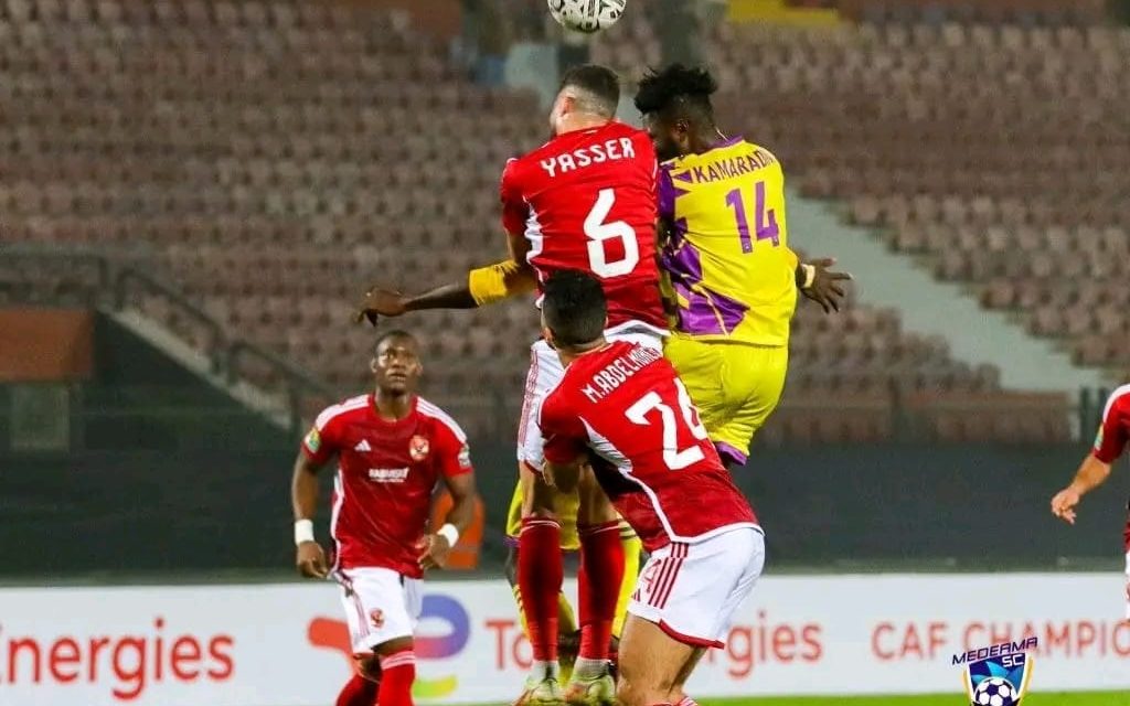 CAF Champions League: Medeama Lose 3-0 To Al Ahly In Egypt<span class="wtr-time-wrap after-title"><span class="wtr-time-number">1</span> min read</span>
