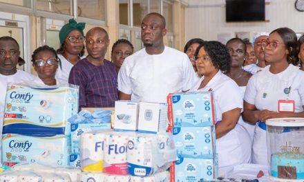 NPP General Secretary Donates To Korle Bu Maternity Block