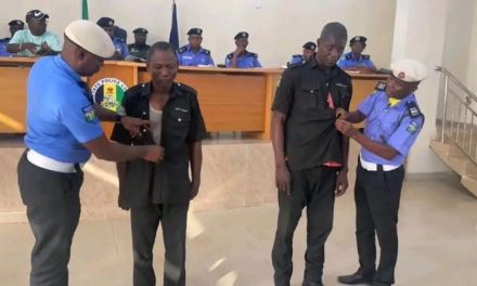 Nigerian Police Dismiss Officers Caught On Camera Demanding Money From Dutch Female Tourist