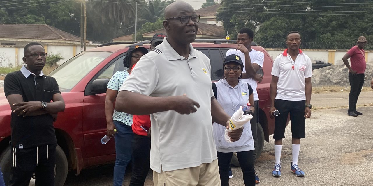 (VIDEO + PICTURES) MTN Media Walk: Journalists Asked To Exercise Regularly To Remain Mentally Alert – Simon Amoh<span class="wtr-time-wrap after-title"><span class="wtr-time-number">1</span> min read</span>