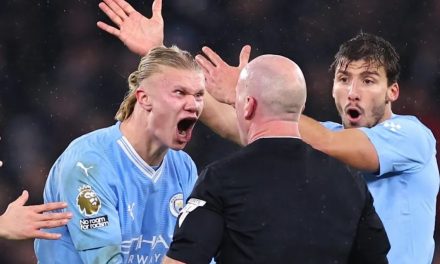 Erling Haaland And Pep Guardiola Upset With Referee After Manchester City Draw