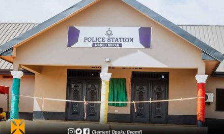 Amansie South DCE, Deputy Minister, Others jointly Commission Modern Police Station.