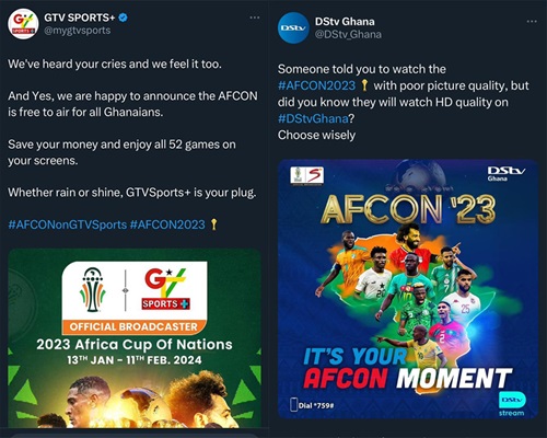 GTV, DSTV Ghana ‘shade’ each other over AFCON broadcast<span class="wtr-time-wrap after-title"><span class="wtr-time-number">1</span> min read</span>