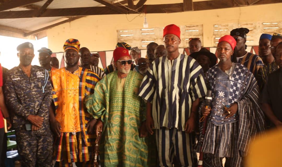 Mirigu Naba Installs Six Divisional Chiefs with A Development Chief to Advance Progressive Change in the Mirigu Traditional Area.<span class="wtr-time-wrap after-title"><span class="wtr-time-number">3</span> min read</span>