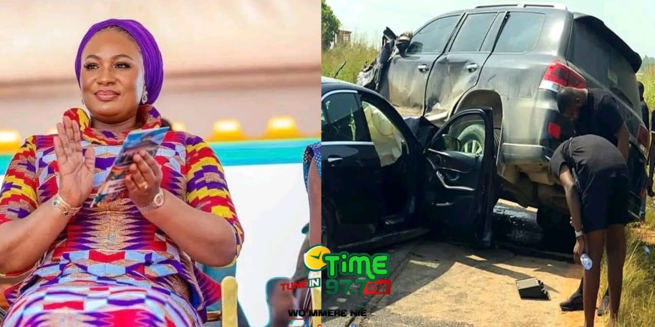 Samira Bawumia Involved In A Fatal Road Accident At Nobewam, Body Guard Dead<span class="wtr-time-wrap after-title"><span class="wtr-time-number">1</span> min read</span>