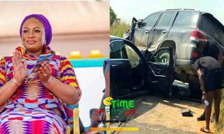 Samira Bawumia Involved In A Fatal Road Accident At Nobewam, Body Guard Dead