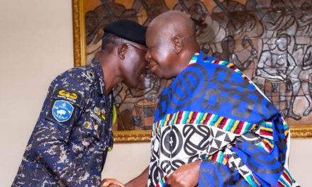 Asantehene lauds IGP Dampare for transformative impact on police image