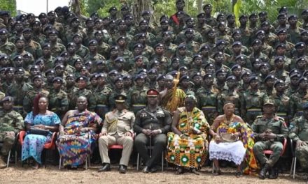 Ghana Army sacks 2 for document forgeries, passes out 304 recruits