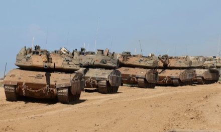 Israel tests new tanks and armored vehicles in Gaza