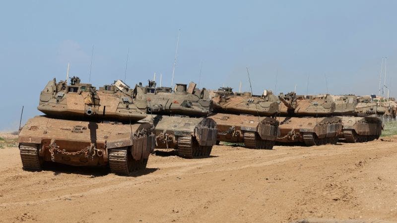Israel tests new tanks and armored vehicles in Gaza<span class="wtr-time-wrap after-title"><span class="wtr-time-number">2</span> min read</span>