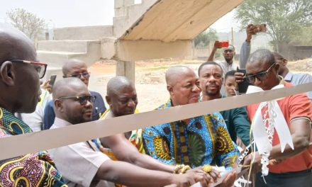 KMA Boss Commissions 6-Unit Classroom Facility, Two Institutional Toilets At Suburbs In Kumasi.