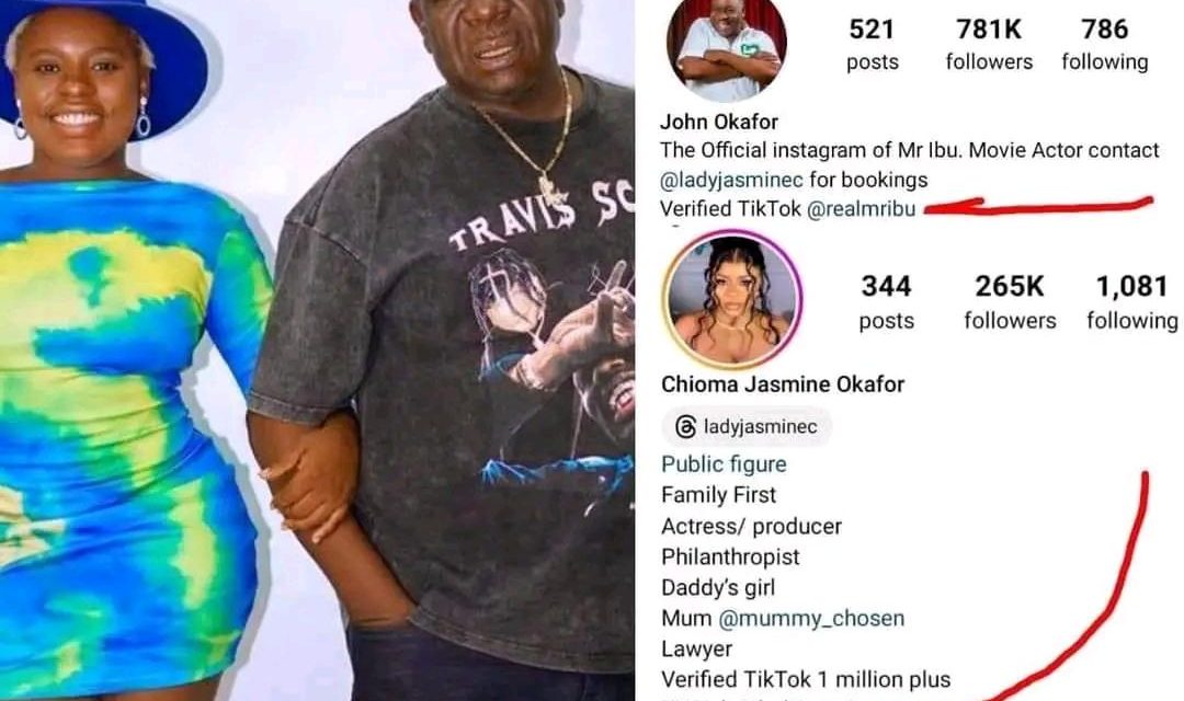 Mr Ibu’s Adopted Daughter Takes Over His Verified TikTok Account, Deletes His Videos Hours After Death<span class="wtr-time-wrap after-title"><span class="wtr-time-number">1</span> min read</span>