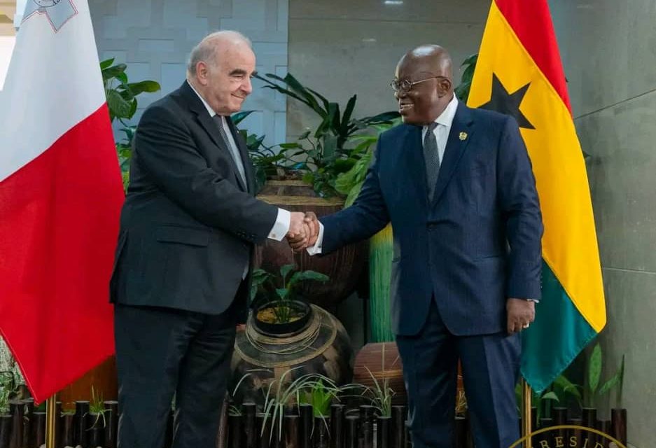 Malta, Ghana must deepen bilateral cooperation — Maltese President<span class="wtr-time-wrap after-title"><span class="wtr-time-number">4</span> min read</span>