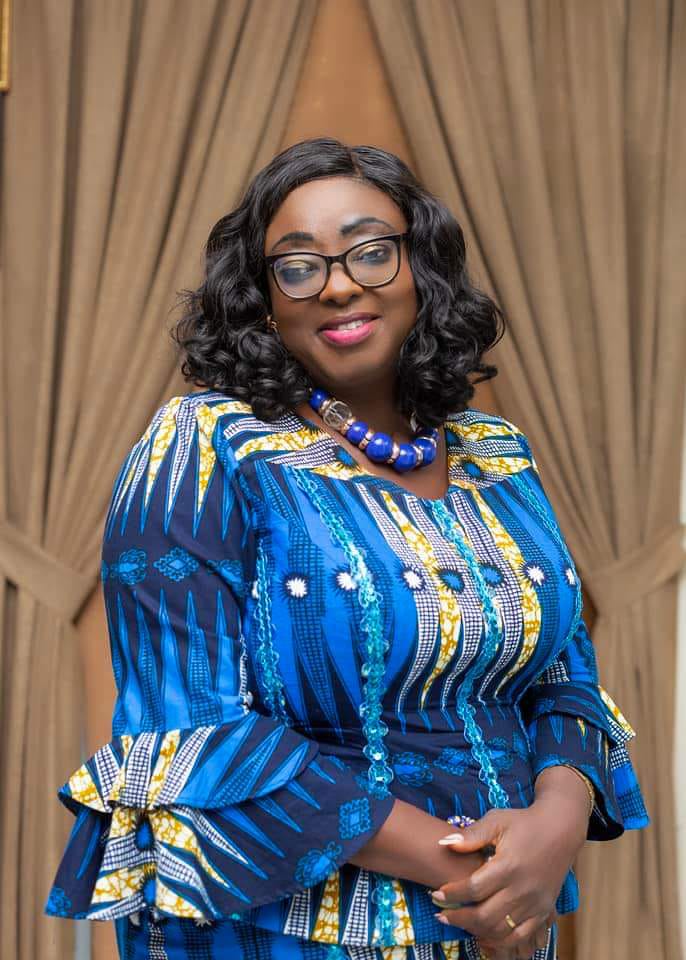 Hon Freda Prempeh, MP for Tano North and Founder of Freda Prempeh Foundation.