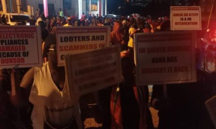 Ashanti In Darkness: Residents Hold Vigil Demanding End To Power Crisis