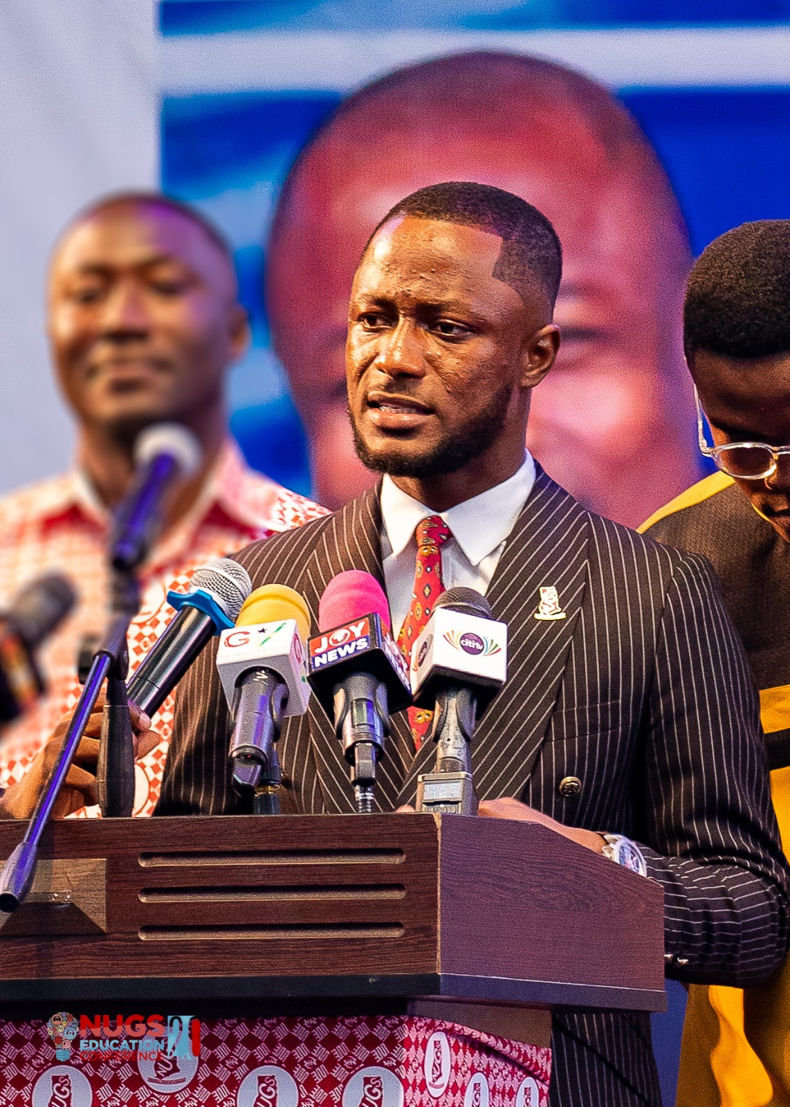 Daniel Oppong Kyeremeh,  President of National Union of Ghana 🇬🇭 Students (NUGS)