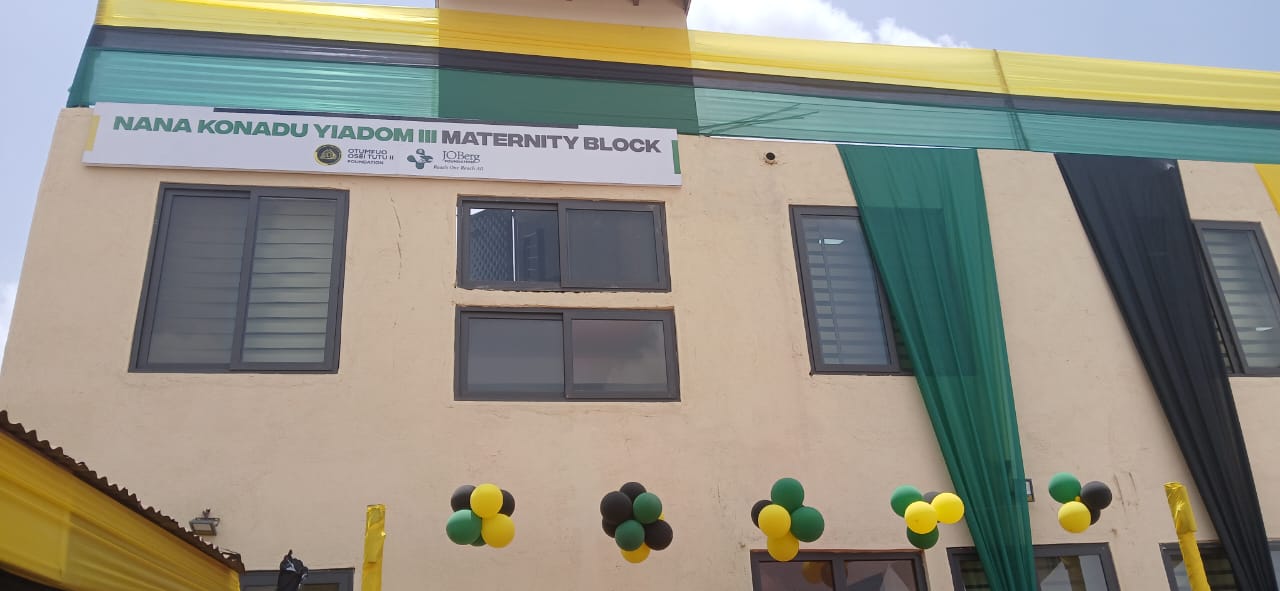 The new Maternity Block For Manhyia Govt Hospital