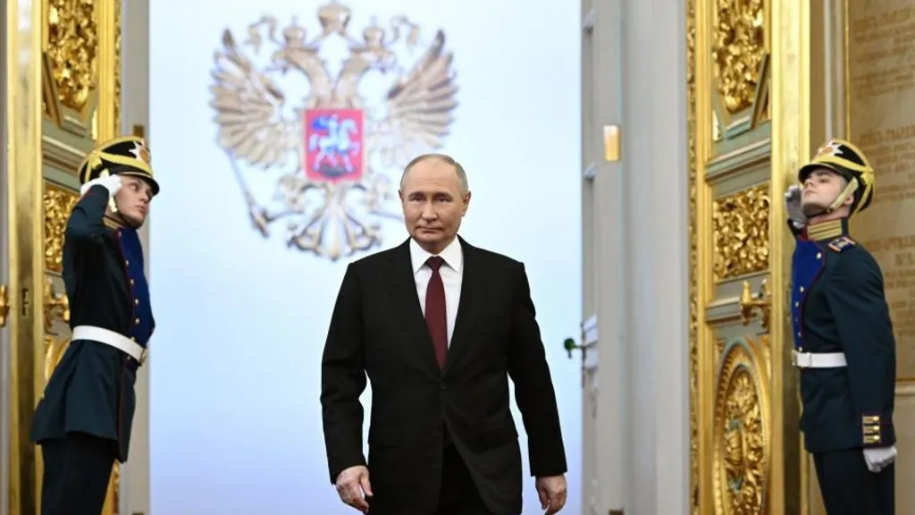 Putin Renews Oath For Fifth Term With Russia Under Firm Control<span class="wtr-time-wrap after-title"><span class="wtr-time-number">2</span> min read</span>