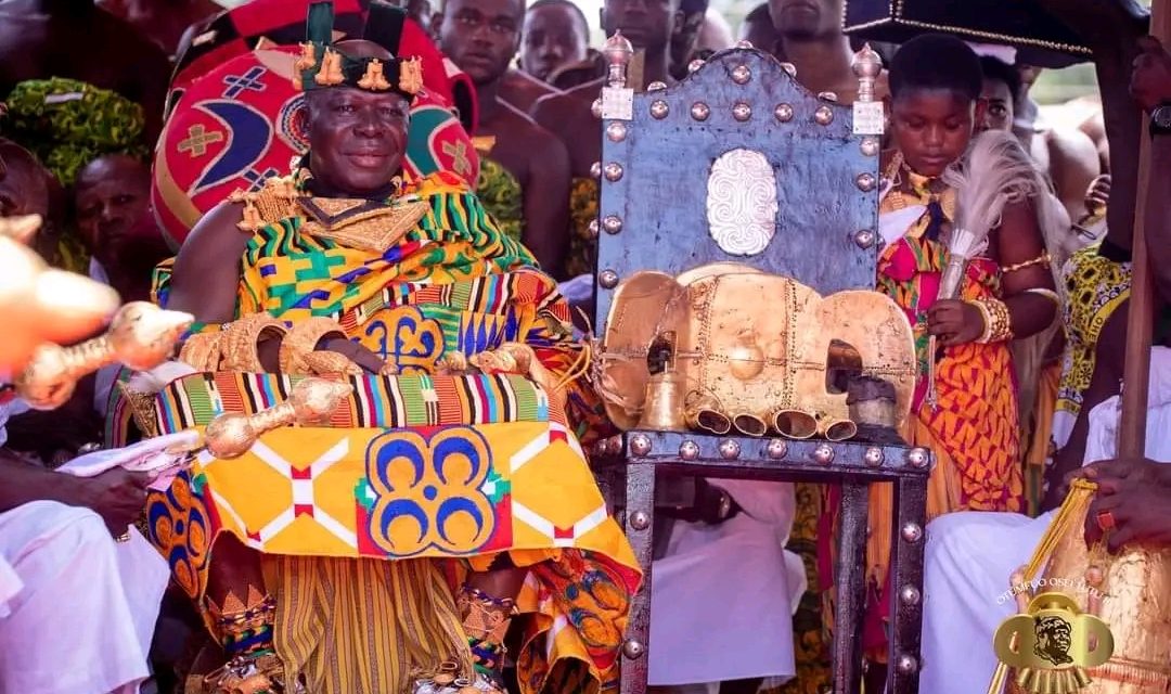 Asantehene Urges Urgent Action Against Galamsey for Environmental Reclamation<span class="wtr-time-wrap after-title"><span class="wtr-time-number">1</span> min read</span>