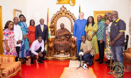 New MTN CEO Meets Asantehene To Discuss Vision and Improvements