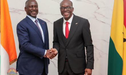 Côte d’Ivoire’s National Assembly President Meets With Ghana’s Speaker Bagbin