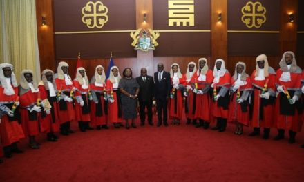 President Akufo-Addo Swears In 16 Court Of Appeal Justices