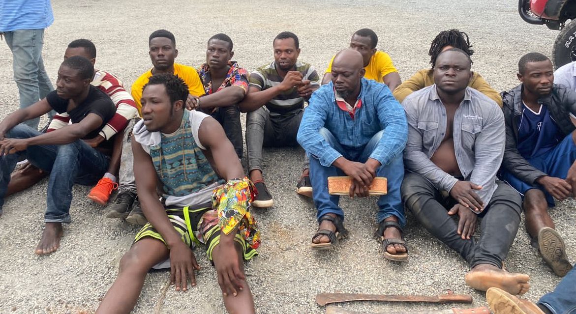 East Legon Police Apprehend 10 Suspected Landguards<span class="wtr-time-wrap after-title"><span class="wtr-time-number">1</span> min read</span>