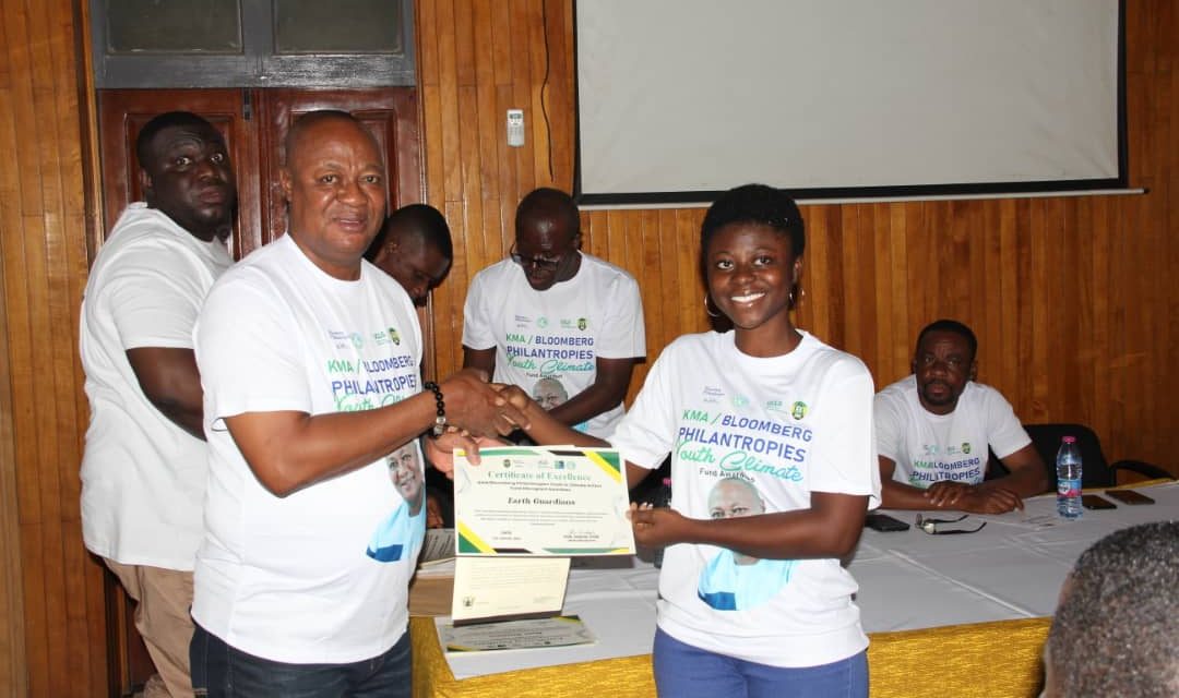 KMA Boss Presents Cheques, Certificates To Climate Action Groups.<span class="wtr-time-wrap after-title"><span class="wtr-time-number">2</span> min read</span>