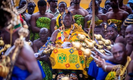 Asantehene Seeds Oguaa Education Fund with ¢500k