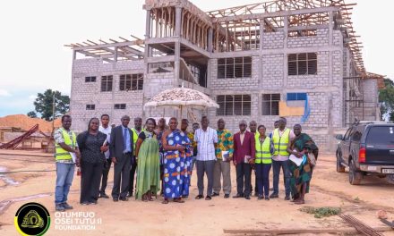 Asantehene Launches Ambitious Girls’ Dormitory at His Alma Mater