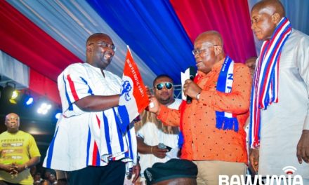 Akufo-Addo: ‘Bawumia’s Loyalty Is the Backbone of Our Progress’