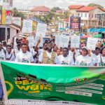 Ashanti Region’s National Service Personnel March for Peace Ahead of 2024 Elections